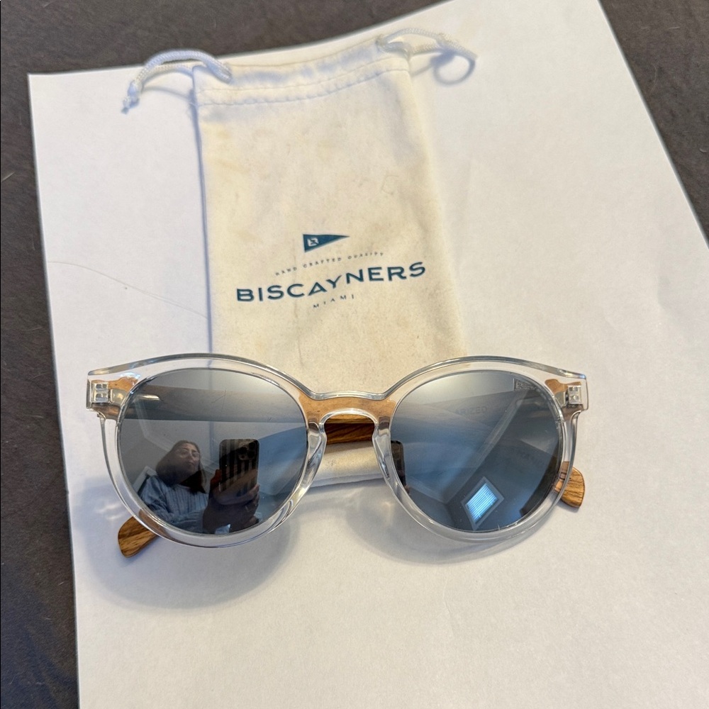 Biscayners Miami Clear Sunglasses